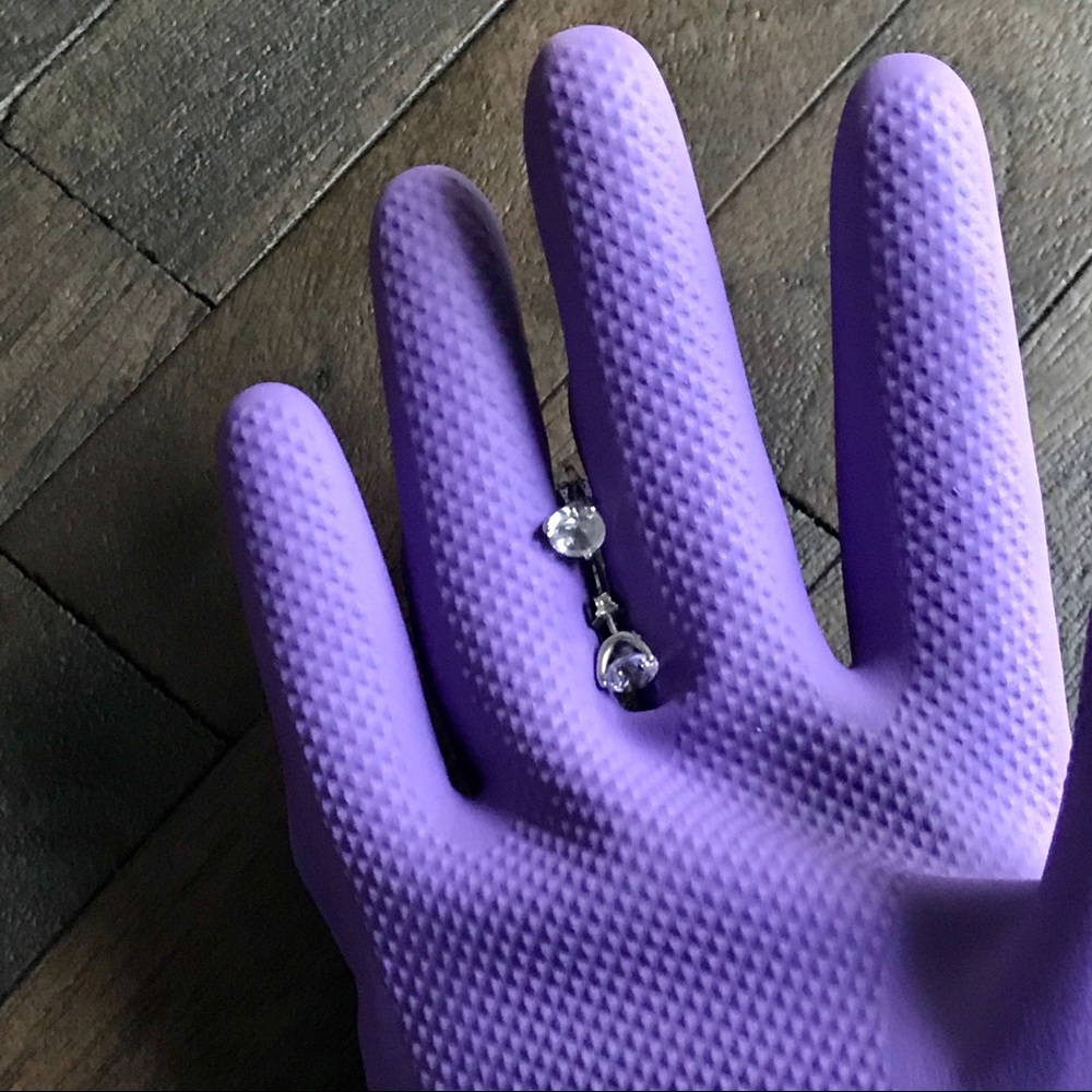 2 Carat Cubic Zirconia Studs in Sterling Silver - Picture 6 of 8